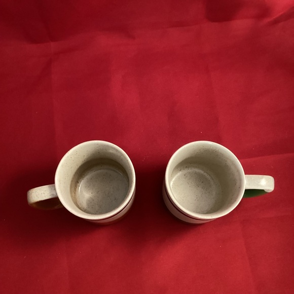 Two vintage stoneware mugs made in Japan - Picture 2 of 6
